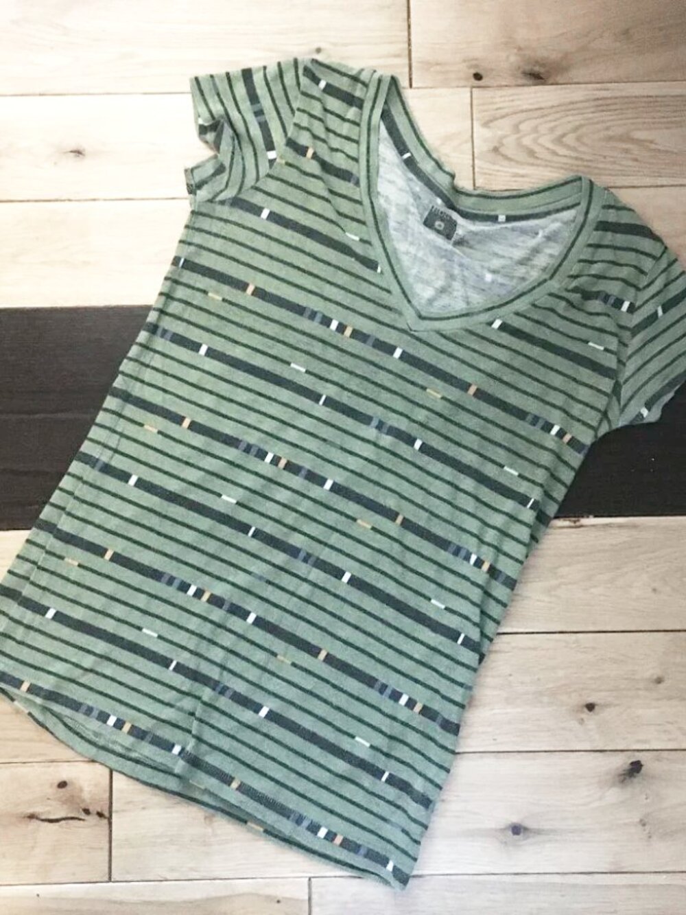 VTG Y2K Urban Outfitters BDG Striped Cap Sleeve Indie SleazeTee Small